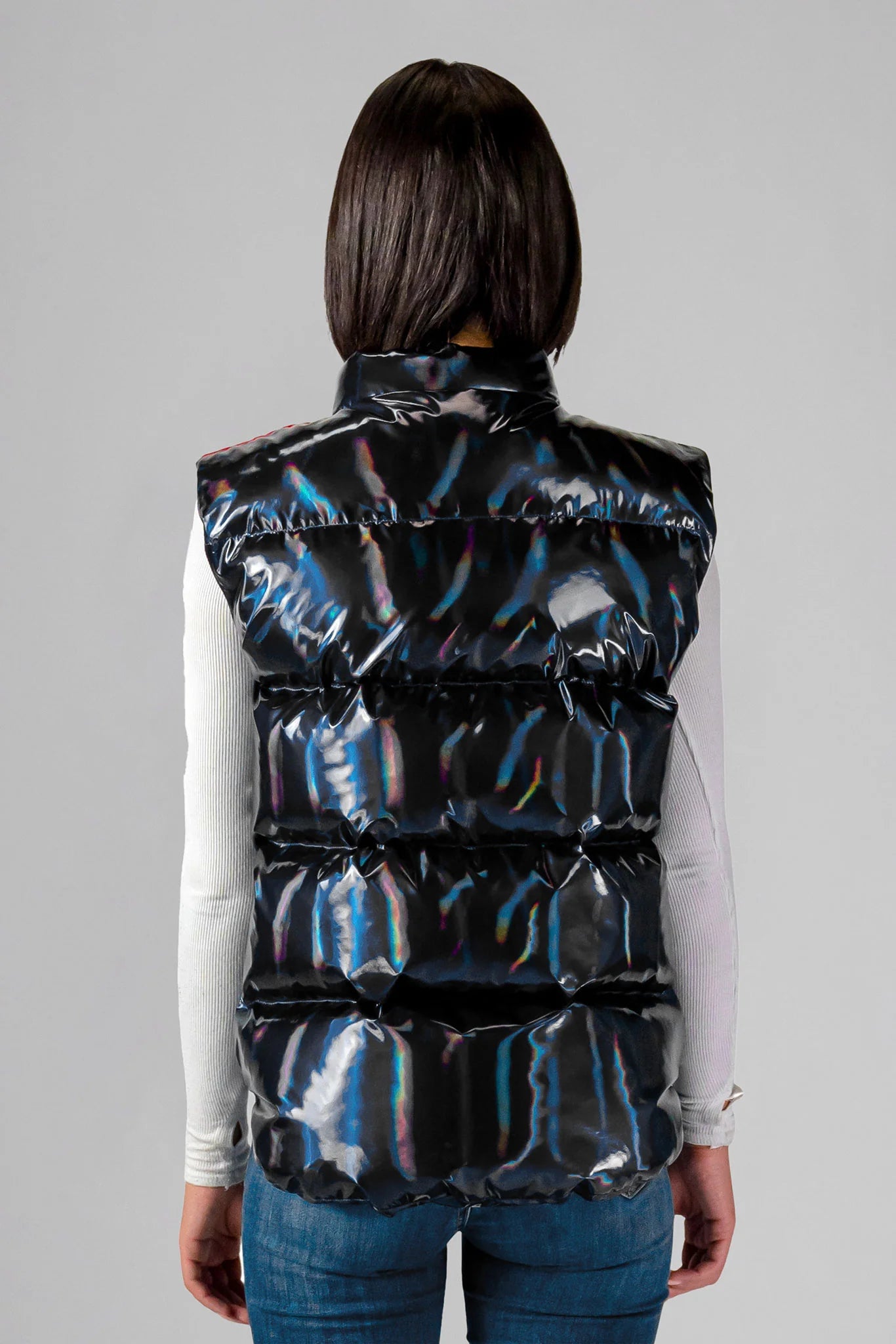 UNISEX VEST - OILY BLACK