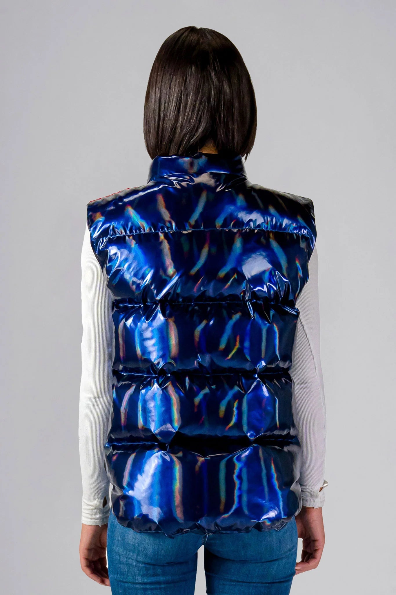 UNISEX VEST - OILY BLUE