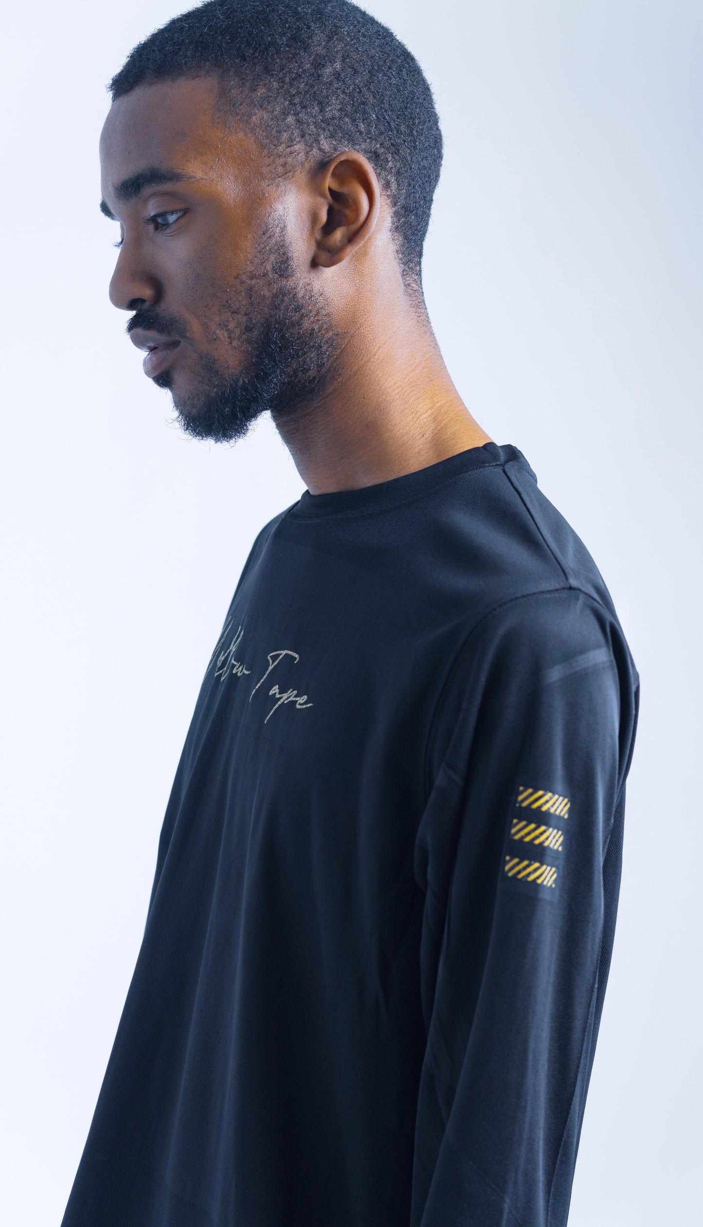 Yellow Tape Long-Sleeve