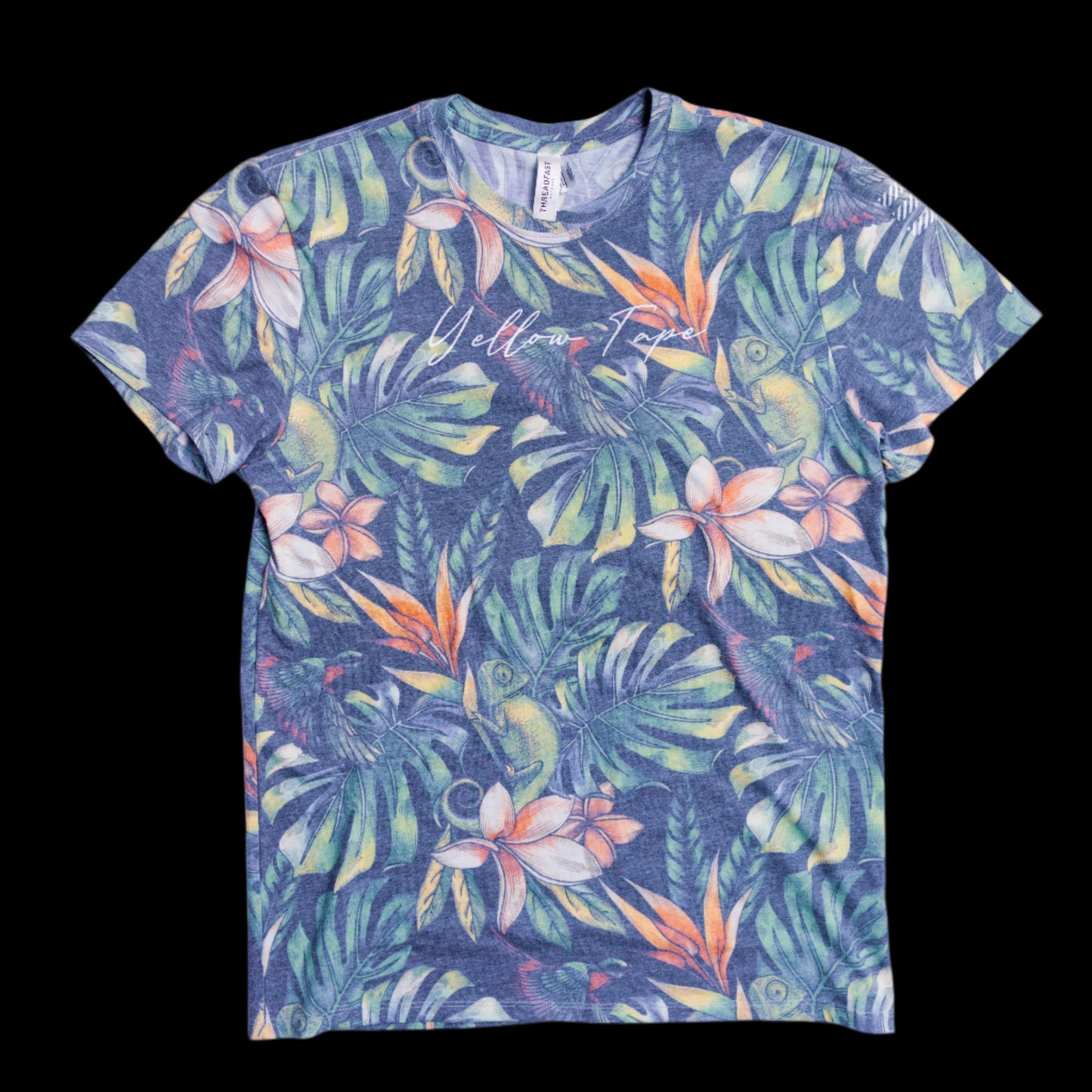 Yellow Tape Floral Shirt