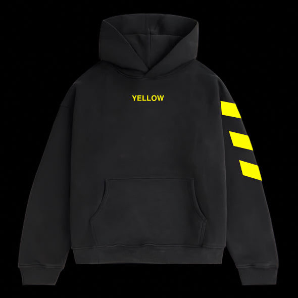 Yellow Tape Universe Hoodie BLK/YELLOW