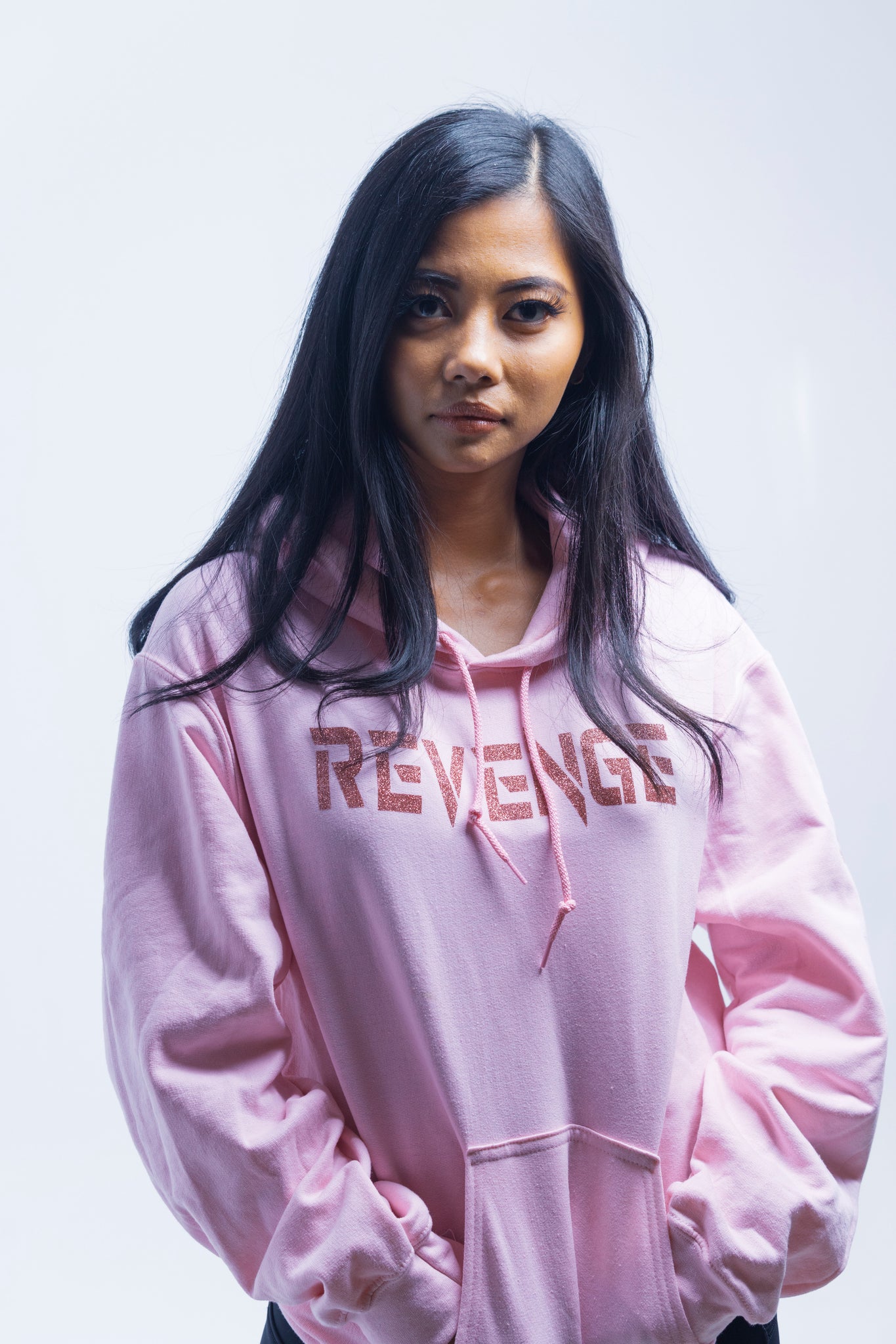 Revenge hot sale hoodie pink