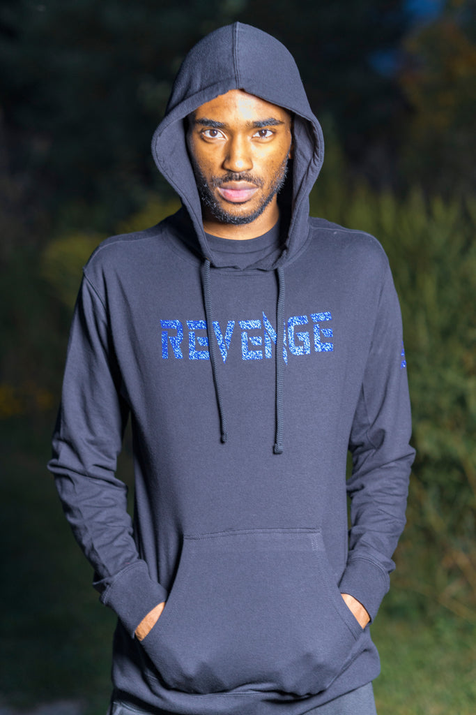 Revenge Cleeko Magneto Terry Hoodie Yellow Tape Universe